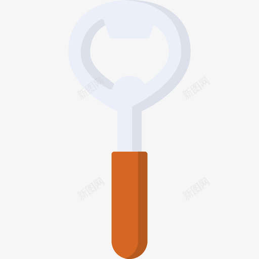 开瓶器家用器具16扁平图标svg_新图网 https://ixintu.com 器具 家用 开瓶器 扁平