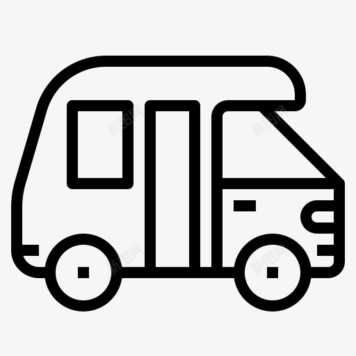 货车13号车直线型图标svg_新图网 https://ixintu.com 13号车 直线 线型 货车