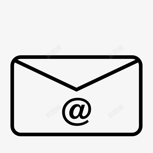 电子邮件新电子邮件发送电子邮件图标svg_新图网 https://ixintu.com seo 发送 电子邮件 营销