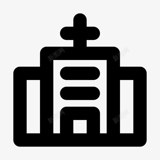 大楼医院医务室图标svg_新图网 https://ixintu.com 24号楼 中心 医务室 医疗 医院 大楼 奥林 疗养院