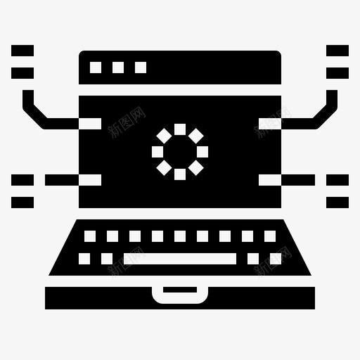 开发网站类型3填充图标svg_新图网 https://ixintu.com 填充 开发 开发网 类型 网站