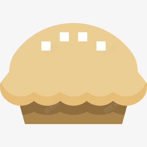 派烹饪食物和饮料2扁平图标svg_新图网 https://ixintu.com 扁平 派 烹饪食物和饮料2