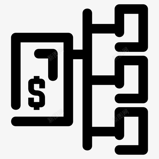 组织结构业务概念图标svg_新图网 https://ixintu.com 业务 团队 概念 组织结构