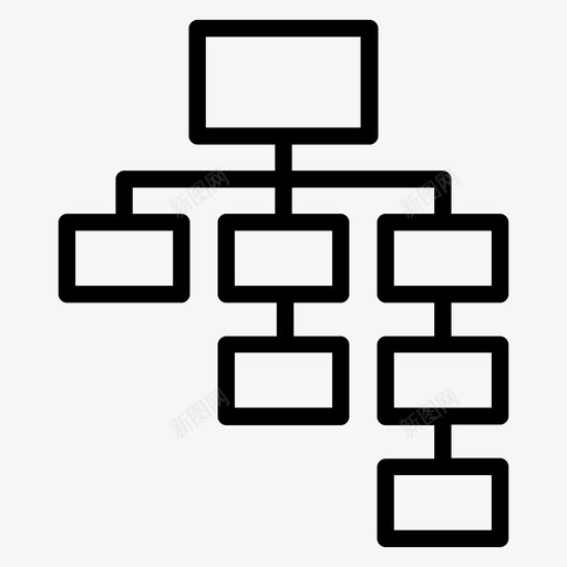 网站地图优化组织结构图图标svg_新图网 https://ixintu.com 25个 优化 图标 地图 线图 组织 组织结构 结构图 编程 网站