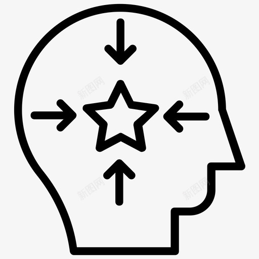 自尊自信尊严图标svg_新图网 https://ixintu.com 尊严 成功 标杆 自信 自尊 追求