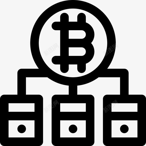 比特币加密货币66线性图标svg_新图网 https://ixintu.com 加密 比特 线性 货币