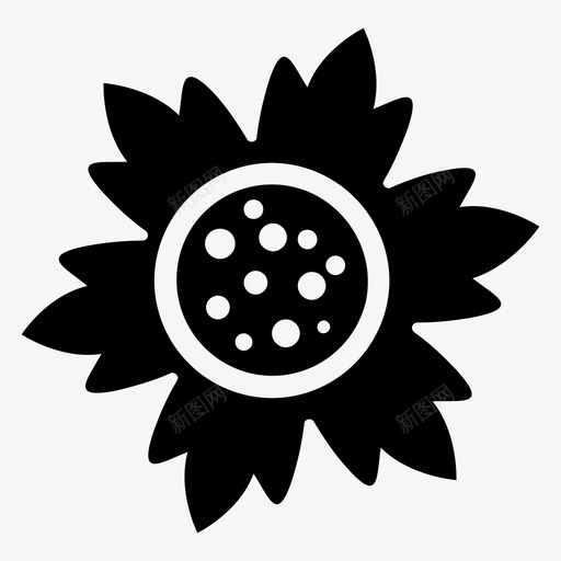 花卉图案装饰花装饰性花卉符号图标svg_新图网 https://ixintu.com 图案 符号 花卉 花花 装饰 装饰性