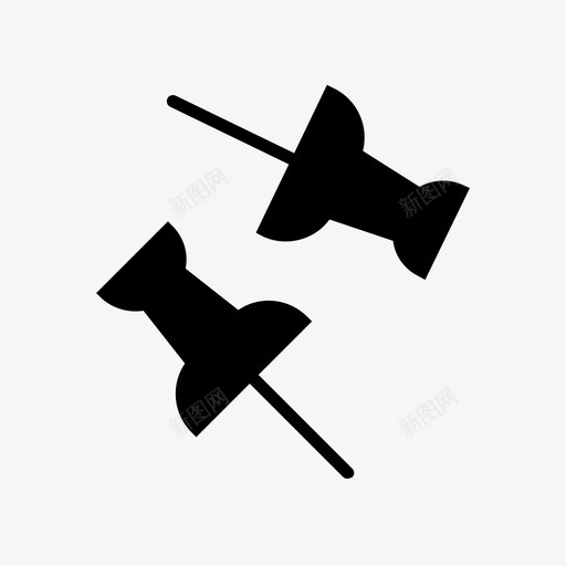 教育附件杂项图标svg_新图网 https://ixintu.com 办公室 图钉 学校 教育 杂项 附件