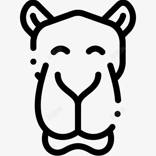 骆驼摩洛哥7直系图标svg_新图网 https://ixintu.com 摩洛哥 直系 骆驼