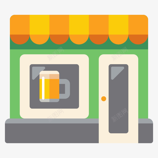 商店酿酒厂1公寓图标svg_新图网 https://ixintu.com 公寓 商店 酒厂 酿酒