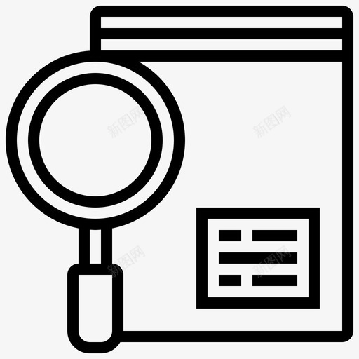 证据法律和司法40直系图标svg_新图网 https://ixintu.com 法律和司法40 直系 证据