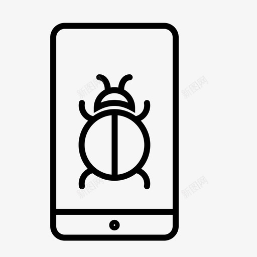 手机窃听器恶意软件威胁图标svg_新图网 https://ixintu.com 威胁 恶意软件 手机窃听器 搜索引擎优化营销 网络窃听器