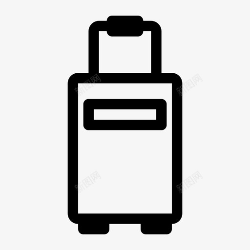 旅行箱旅行包图标svg_新图网 https://ixintu.com 旅行包 旅行箱