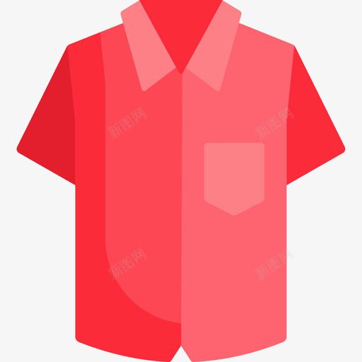衬衫夏装13平底鞋图标svg_新图网 https://ixintu.com 夏装 平底 衬衫