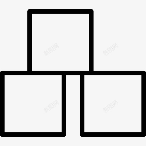 方块积木糖图标svg_新图网 https://ixintu.com 孕妇 方块 玩具 积木 轮廓