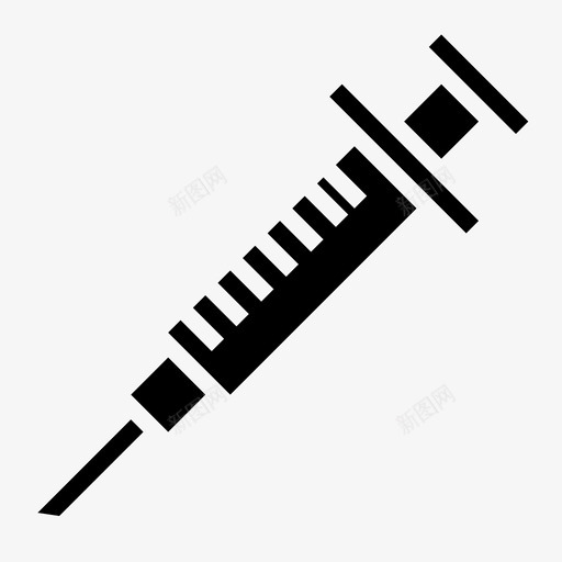 注射器医生医疗保健图标svg_新图网 https://ixintu.com 专业 制服 医生 医疗保健 医药 医院 实心 注射器