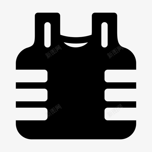防弹背心盔甲夹克图标svg_新图网 https://ixintu.com kevlar 图标 夹克 安全 平面 平面图 盔甲 私人 背心 防弹 防护