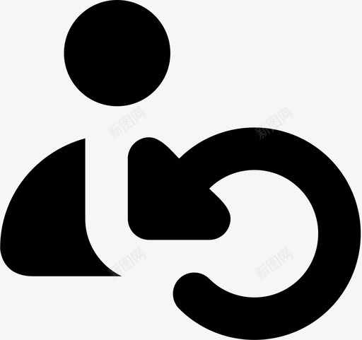 刷新用户加载重置图标svg_新图网 https://ixintu.com 刷新 加载 友好 图标 好的 恢复 用户 系统 重置