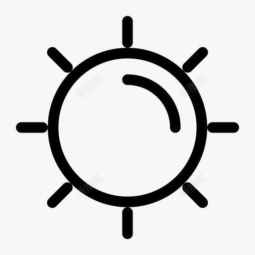 阳光明亮闪亮图标svg_新图网 https://ixintu.com 夏日 旅行 明亮 闪亮 阳光