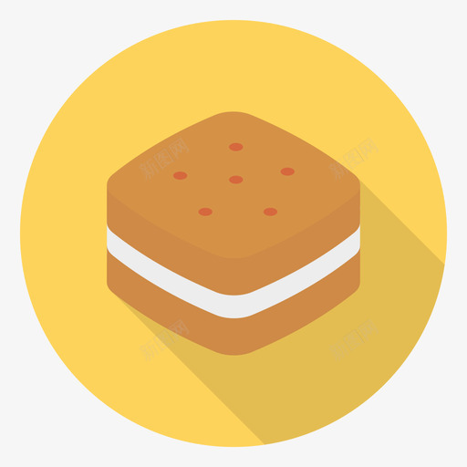 饼干食品和饮料30圆形图标svg_新图网 https://ixintu.com 圆形 食品 饮料 饼干