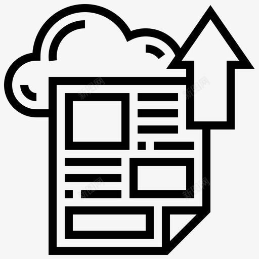 上传数据库管理12线性图标svg_新图网 https://ixintu.com 上传 数据库管理12 线性