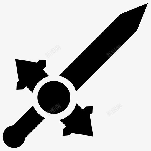剑剑道武术图标svg_新图网 https://ixintu.com 剑术 剑道 图标 武术 童话 雕文