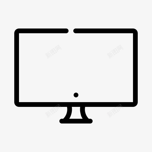 屏幕显示器电脑办公室图标svg_新图网 https://ixintu.com 办公室 屏幕 显示器 电脑 电视电话 配件