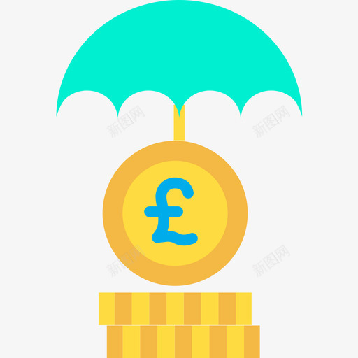 Poundstartup64扁平图标svg_新图网 https://ixintu.com 扁平