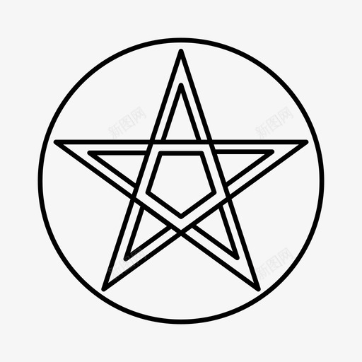 大卫星犹太教宗教图标svg_新图网 https://ixintu.com 卫星 大卫 宗教 犹太教