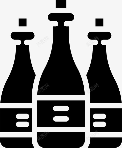 酒酒10满图标svg_新图网 https://ixintu.com