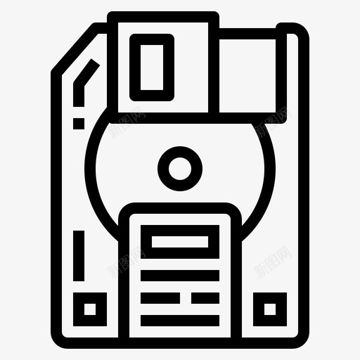 软盘闪存保存图标svg_新图网 https://ixintu.com 保存 计算机 设备 软盘 闪存
