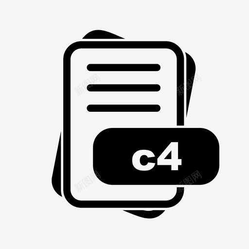 c4文件扩展名文件格式文件类型集合图标包svg_新图网 https://ixintu.com c4 图标 扩展名 文件 格式 类型 集合