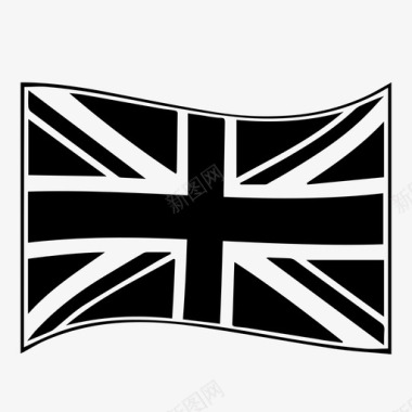英国国旗伦敦音乐图标图标