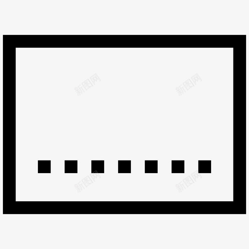 弹幕下屏svg_新图网 https://ixintu.com 弹幕下屏