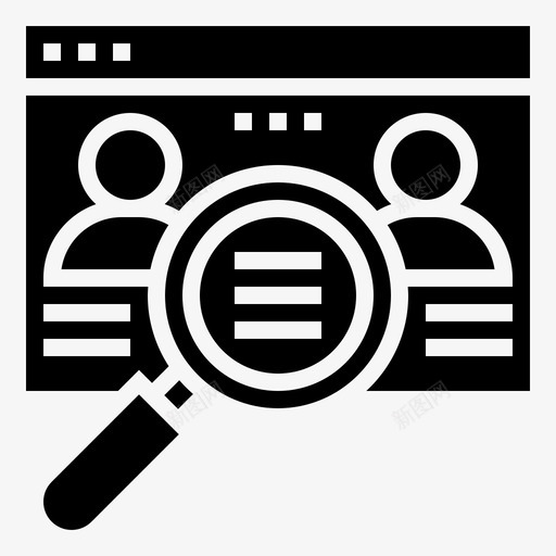 招聘商务招聘8雕文图标svg_新图网 https://ixintu.com 商务 招聘 雕文