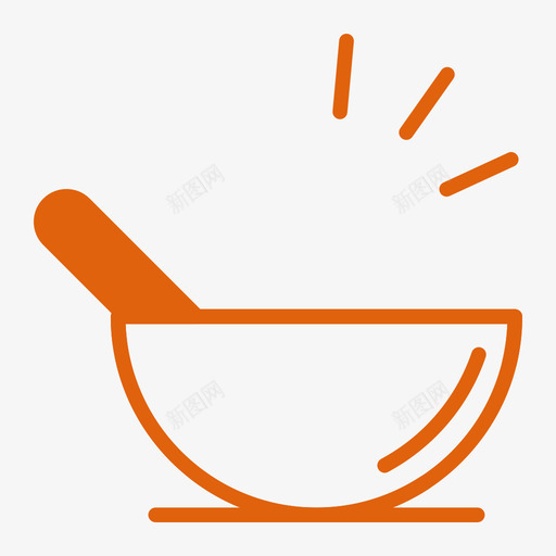 中药研磨svg_新图网 https://ixintu.com 中药研磨