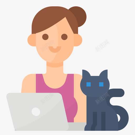 自由职业者自由职业者2单位图标svg_新图网 https://ixintu.com 单位 自由职业者