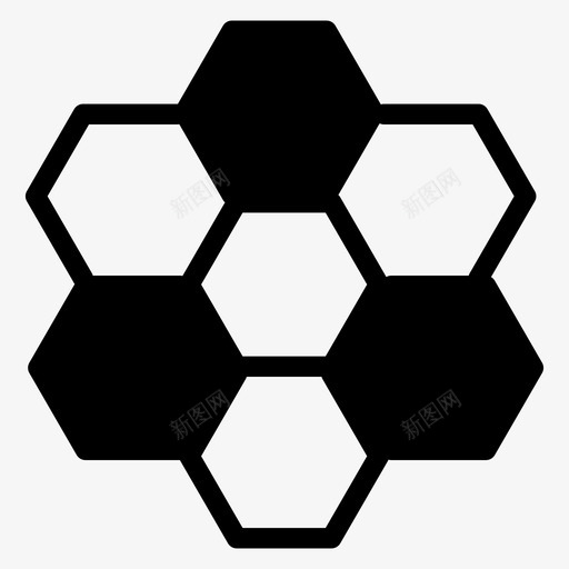 蜂巢蜂蜡蜜蜂图标svg_新图网 https://ixintu.com 蜂巢 蜂蜡 蜜蜂