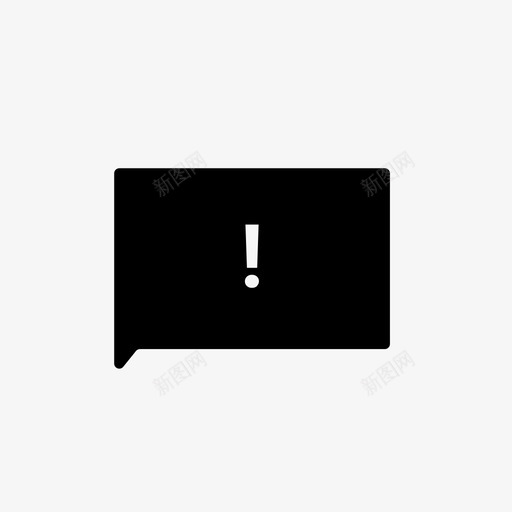 消息传递错误失败图标svg_新图网 https://ixintu.com 传递 发送 失败 消息 错误
