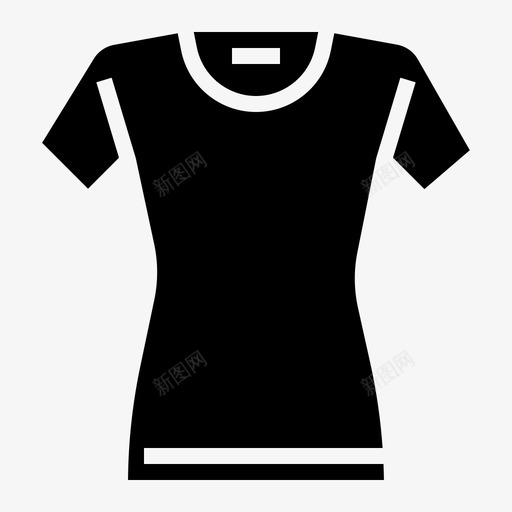 T恤女式旅行包装填充图标svg_新图网 https://ixintu.com 包装 填充 女式 旅行 旅行包