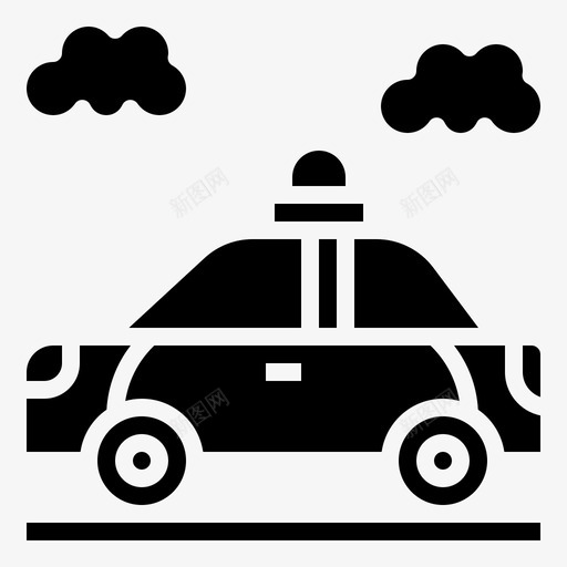 警车执法7号加油图标svg_新图网 https://ixintu.com 7号 加油 执法 警车