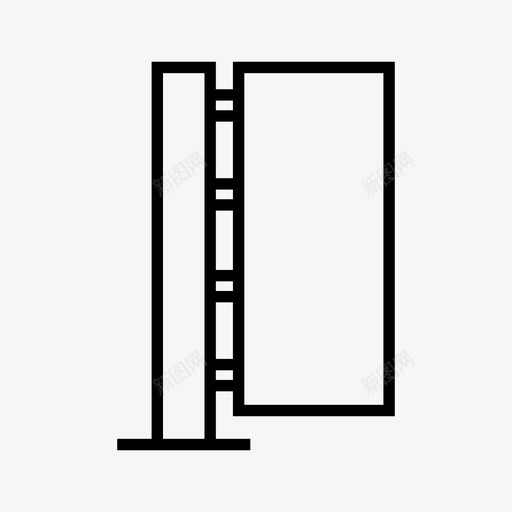 广告牌横幅展示图标svg_新图网 https://ixintu.com 展示 广告牌 标牌 横幅 路标