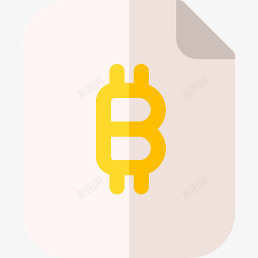 比特币比特币123扁平图标svg_新图网 https://ixintu.com 扁平 比特