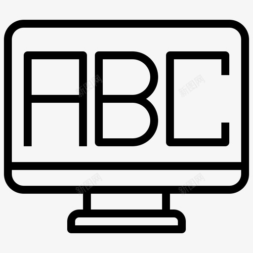 Mortarboard教育和在线学习4线性图标svg_新图网 https://ixintu.com Mortarboard 在线学习 教育 线性