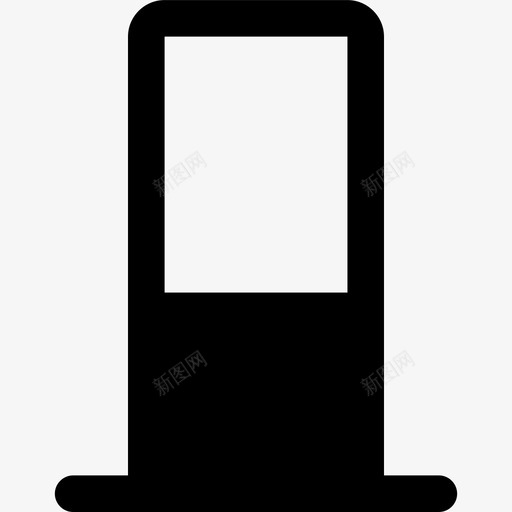 立式广告机svg_新图网 https://ixintu.com 立式广告机