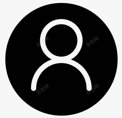 个人(点击时)svg_新图网 https://ixintu.com 个人(点击时)