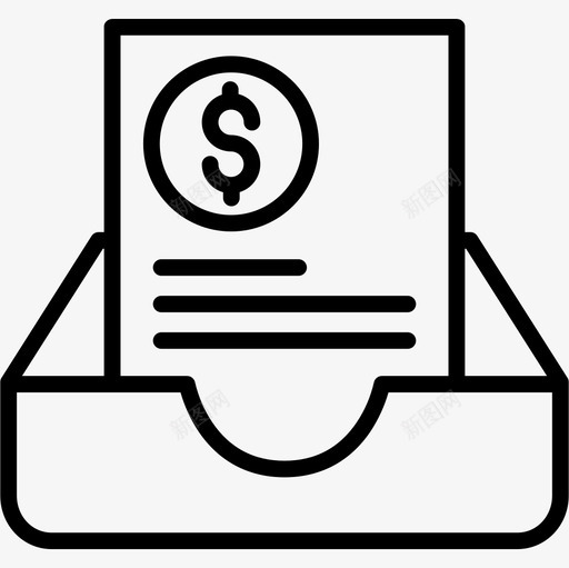 文档启动63线性图标svg_新图网 https://ixintu.com 启动 文档 线性
