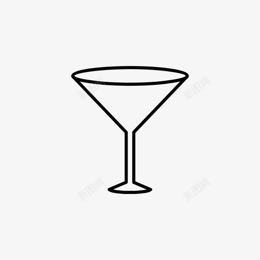 鸡尾酒杯酒吧饮料图标svg_新图网 https://ixintu.com 酒吧 酒杯 饮料 鸡尾 鸡尾酒