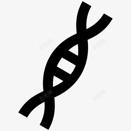 dna染色体遗传学图标svg_新图网 https://ixintu.com 分子 医学 染色体 科学 遗传学