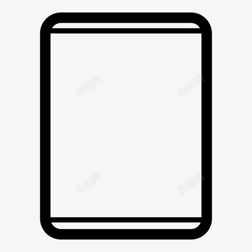 平板电脑设备电子产品图标svg_新图网 https://ixintu.com ipad 平板电脑 技术 电子产品 设备